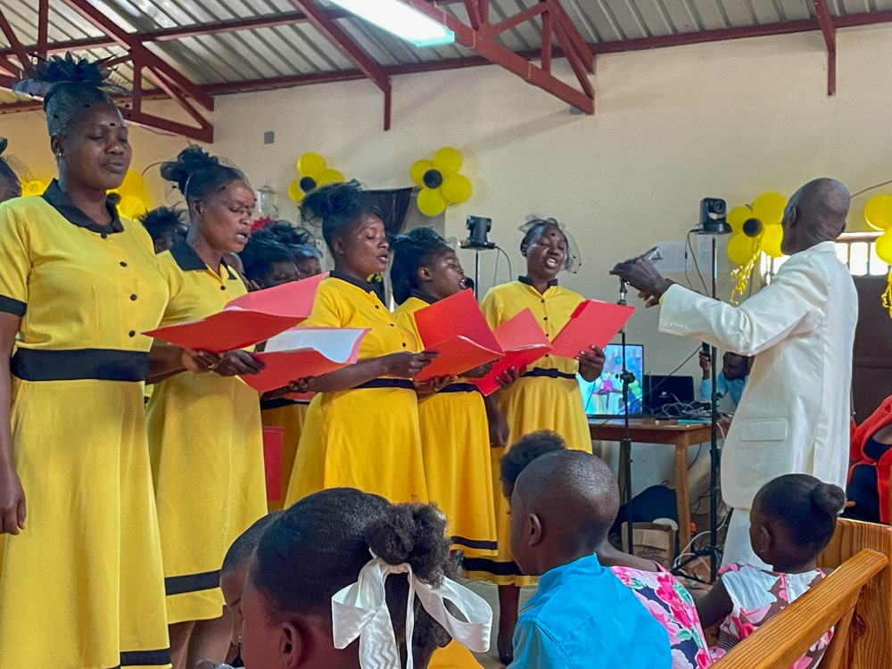 Song och Hopp- Hopp i Hesse Haiti